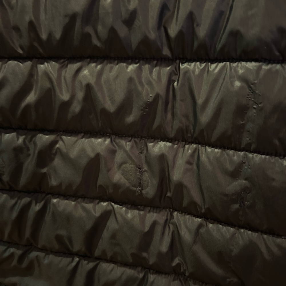 Patagonia Women's Black Long Puffer Coat-repaired - Picture 6 of 6